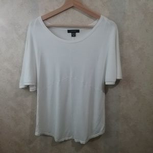 women's Atmospere white top size 12 (AA9)
